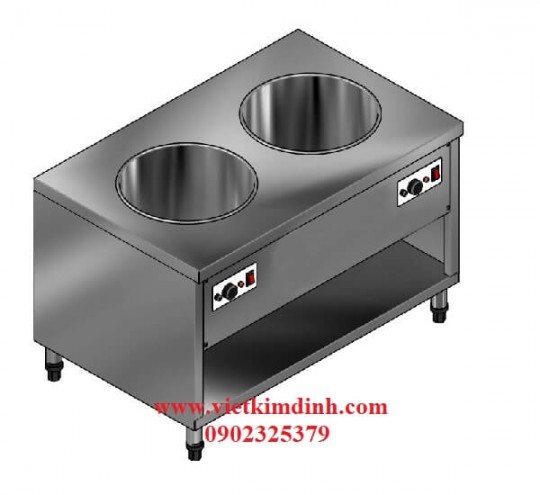 Tủ giữ nóng cơm canh đôi